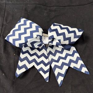 Chevron Pattern Hair Bow